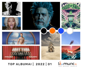 Žymiausi praėjusio mėnesio albumai - 2022 m. sausio apžvalga (+ TOP 10, balsavimas) 